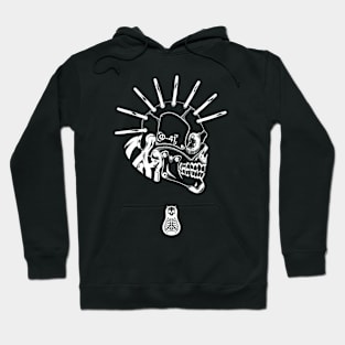 CyberSkull0.3+logo Hoodie